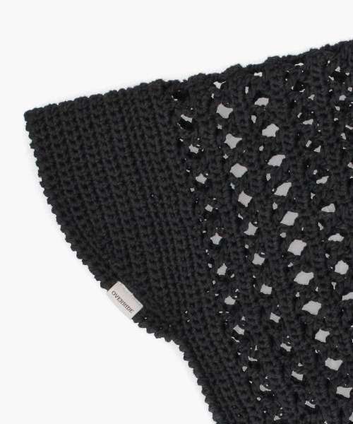 OVERRIDE（オーバーライド）の「OVERRIDE  CROCHET BABUSHKA CAP SG / オーバーライド（キャップ・レディース・ブラック/ブラウン/ホワイト・FREE）」の11枚目の写真