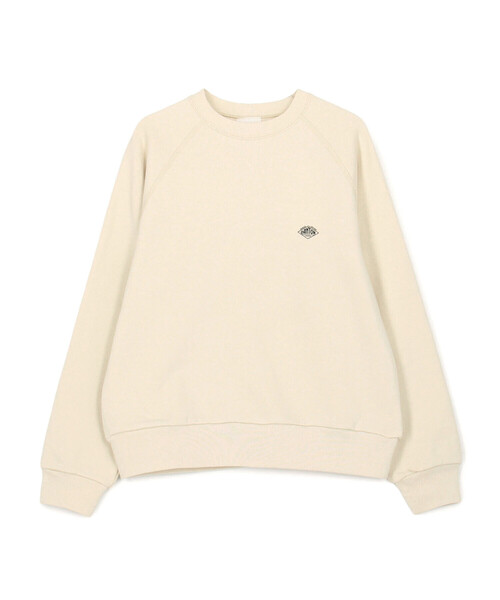 DANTON(ダントン)の「Store-Exclusive Logo Sweatshirt(スウェット・レディース・アイボリー/ベージュ/チャコール/オレンジ系その他/グレー・36)」の6枚目の写真