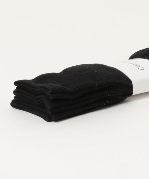 Calvin Klein（カルバン・クライン）の「【3足セット】Calvin Klein シンプルドット ビジネスソックス 92572203（ソックス/靴下・メンズ・その他1/ブラック・27-29cm/25-27CM）」の16枚目の写真