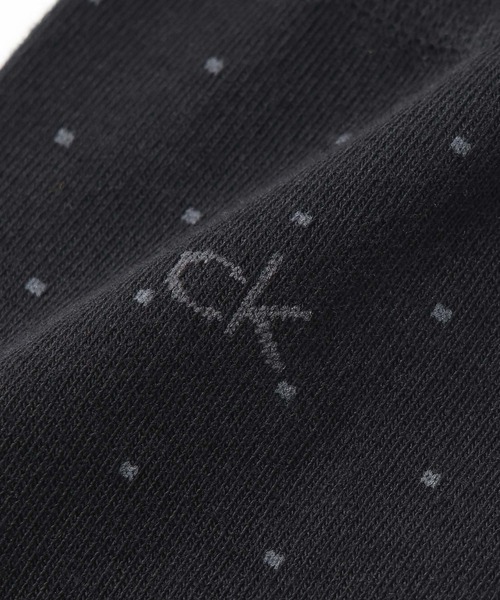 Calvin Klein（カルバン・クライン）の「【3足セット】Calvin Klein シンプルドット ビジネスソックス 92572203（ソックス/靴下・メンズ・その他1/ブラック・27-29cm/25-27CM）」の3枚目の写真