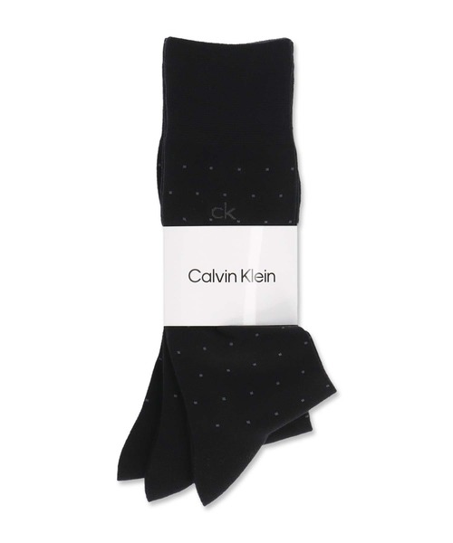 Calvin Klein（カルバン・クライン）の「【3足セット】Calvin Klein シンプルドット ビジネスソックス 92572203（ソックス/靴下・メンズ・その他1/ブラック・27-29cm/25-27CM）」の14枚目の写真