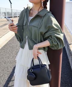 PHENIX×TOGA】CONVERTIBLE UTILITY TECH SHIRT BLOUSON（ミリタリー