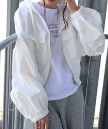 SpRay（スプレイ）の「ナイロンダブルZIPフードブルゾン（マウンテンパーカー）」