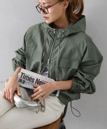 SpRay（スプレイ）の「ナイロンダブルZIPフードブルゾン（マウンテンパーカー）」