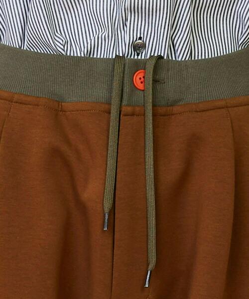 FRAPBOIS(フラボア)の「ライトスウェット(その他パンツ・レディース・ネイビー/ブラウン・1/2)」の20枚目の写真