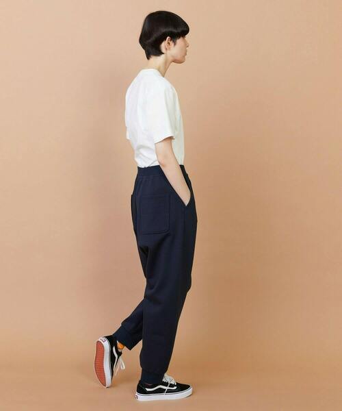 FRAPBOIS(フラボア)の「ライトスウェット(その他パンツ・レディース・ネイビー/ブラウン・1/2)」の6枚目の写真