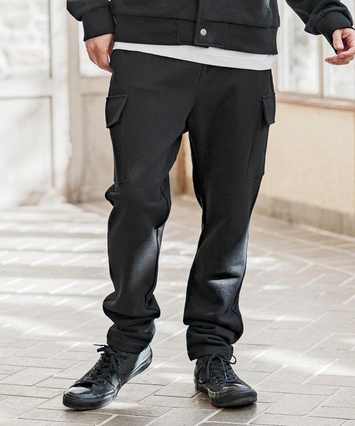 CAMBIO(カンビオ)の「mp14634- 裏毛スウェットカーゴパンツ(CMB-R0219)(カーゴパンツ・メンズ・チャコール/ネイビー/ブラック/グレー・S/M/L)」の16枚目の写真