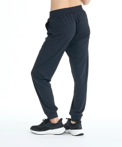 ROXY(ロキシー)の「ROXY ウィメンズ FITNESS STEP INTO PANTS ロングパンツ 【2026年春夏モデル】/ロキシーリフレクター付き接触冷感ジョガーパンツ(その他パンツ・レディース・グリーン/ブラック・MEDIUM/SMALL/LARGE)」の5枚目の写真