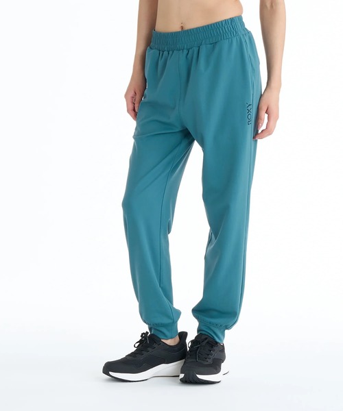 ROXY(ロキシー)の「ROXY ウィメンズ FITNESS STEP INTO PANTS ロングパンツ 【2026年春夏モデル】/ロキシーリフレクター付き接触冷感ジョガーパンツ(その他パンツ・レディース・グリーン/ブラック・MEDIUM/SMALL/LARGE)」の6枚目の写真