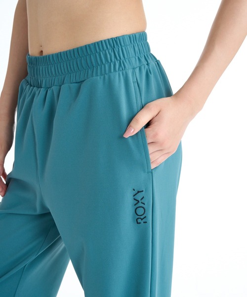 ROXY(ロキシー)の「ROXY ウィメンズ FITNESS STEP INTO PANTS ロングパンツ 【2026年春夏モデル】/ロキシーリフレクター付き接触冷感ジョガーパンツ(その他パンツ・レディース・グリーン/ブラック・MEDIUM/SMALL/LARGE)」の9枚目の写真
