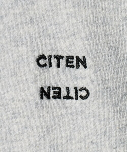 CITEN（シテン）の「＜CITEN＞スウェットロゴパーカー（パーカー・レディース・ベージュ/ライトグレー・FREE）」の10枚目の写真