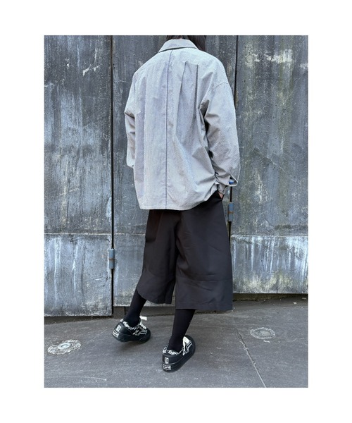 SHINYAKOZUKA（シンヤコヅカ）の「BAGGY SHORTS(ISSUE#8)（その他パンツ・メンズ・Beige/ブラック・SMALL/LARGE/MEDIUM）」の7枚目の写真