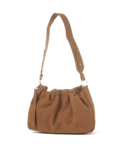 studio CLIP(スタディオクリップ)の「ロングハンドルギャザートートバッグ(トートバッグ・レディース・ブラック/その他1/ベージュ・FREE)」の6枚目の写真