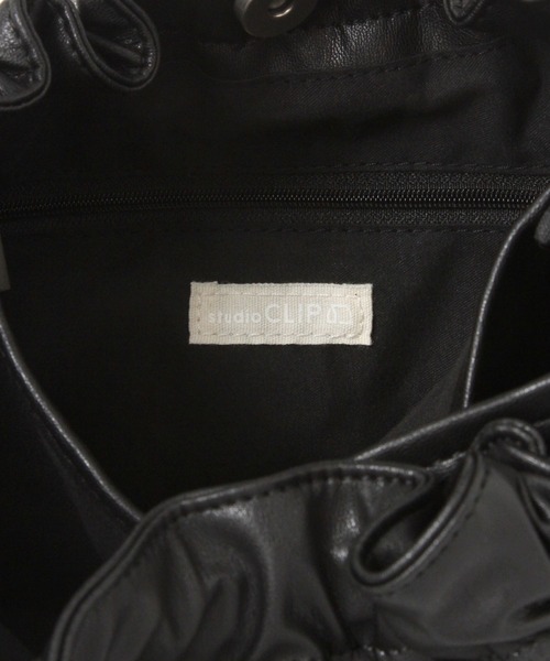 studio CLIP(スタディオクリップ)の「ロングハンドルギャザートートバッグ(トートバッグ・レディース・ブラック/その他1/ベージュ・FREE)」の18枚目の写真