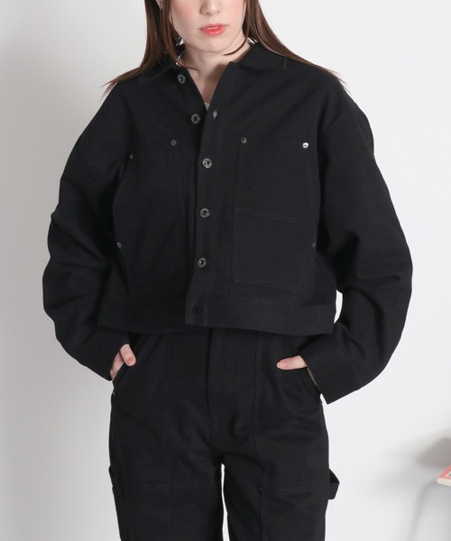 cepo（セポ）の「〈セットアップ対応〉刺繍ワークデニムジャケット（デニムジャケット・レディース・オフホワイト/ブラック・M）」の14枚目の写真