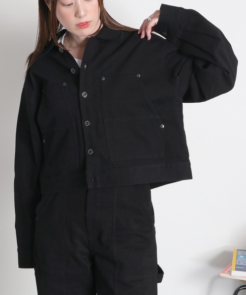 cepo（セポ）の「〈セットアップ対応〉刺繍ワークデニムジャケット（デニムジャケット・レディース・オフホワイト/ブラック・M）」の15枚目の写真