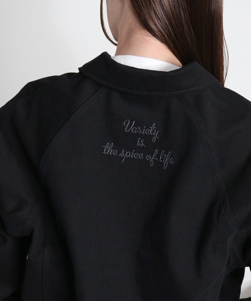 cepo（セポ）の「〈セットアップ対応〉刺繍ワークデニムジャケット（デニムジャケット・レディース・オフホワイト/ブラック・M）」の19枚目の写真