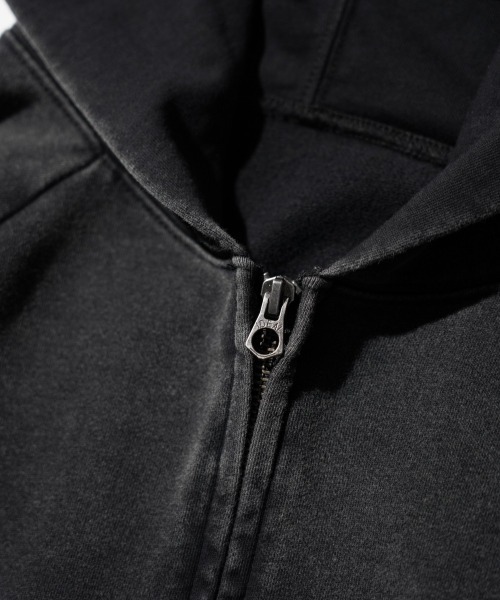 THRIFTY LOOK(スリフティールック)の「TRIFTY LOOK スリフティールック / EMBROIDERY ZIP-UP PARKA(パーカー・メンズ・ブラック/グレー・MEDIUM/LARGE/SMALL)」の9枚目の写真