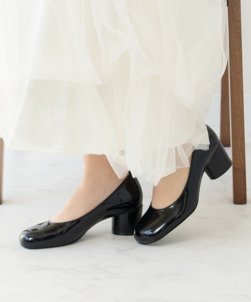 Bridget Birkin(ブリジットバーキン)の「【Bridget Birkin】オブリークレインパンプス(564018)(パンプス・レディース・ブラック系その他・23/23.5/24/24.5/22.5)」の1枚目の写真