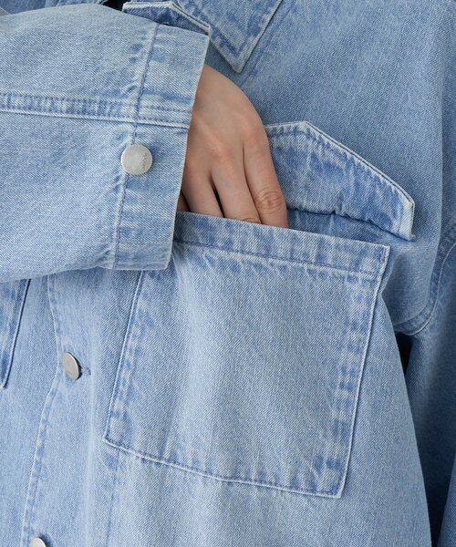 SHENERY(シーナリー)の「ainode カバーオール(その他アウター・レディース・ブルー系その他/ブルー・FREE)」の8枚目の写真