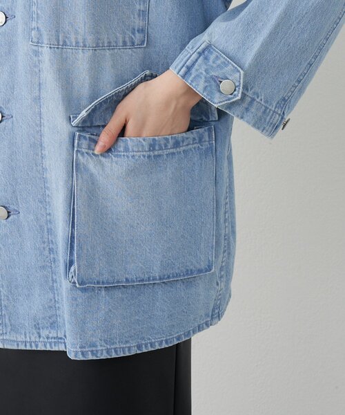 SHENERY(シーナリー)の「ainode カバーオール(その他アウター・レディース・ブルー系その他/ブルー・FREE)」の9枚目の写真