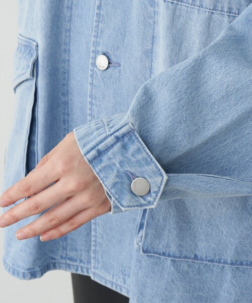 SHENERY(シーナリー)の「ainode カバーオール(その他アウター・レディース・ブルー系その他/ブルー・FREE)」の11枚目の写真