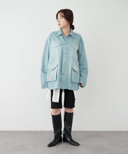 SHENERY(シーナリー)の「ainode カバーオール(その他アウター・レディース・ブルー系その他/ブルー・FREE)」の21枚目の写真