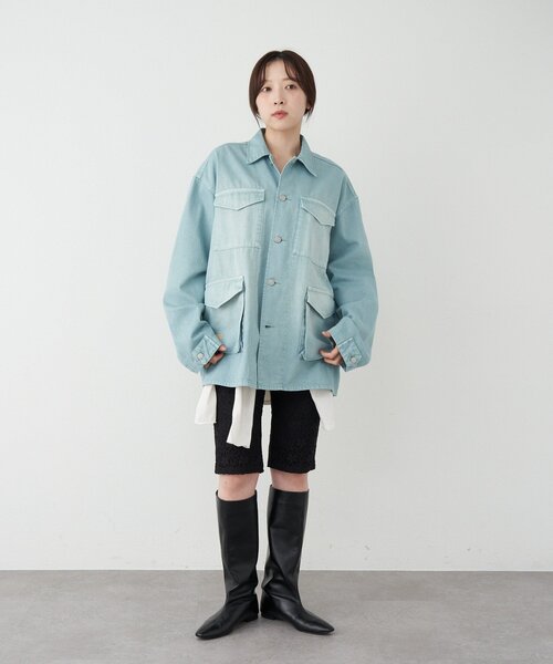 SHENERY(シーナリー)の「ainode カバーオール(その他アウター・レディース・ブルー系その他/ブルー・FREE)」の22枚目の写真