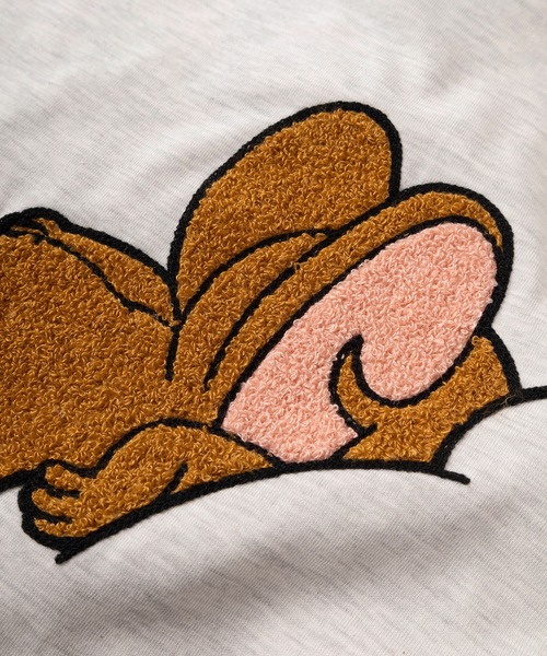Tom&Jerry(トムアンドジェリー)の「【71】【TOM&JERRY/トムとジェリー】アップリケ サガラ刺繍 クルーネックTシャツ/ユニセックス/レディース/メンズ(Tシャツ/カットソー・メンズ・ブルー系その他2/ライトベージュ/グレイッシュベージュ/ブラック/チャコールグレー/アッシュグレー/ブルー/ダークグレー/ブルー系その他/ホワイト系その他/ホワイト/ライトグレー・M/L/XL)」の17枚目の写真