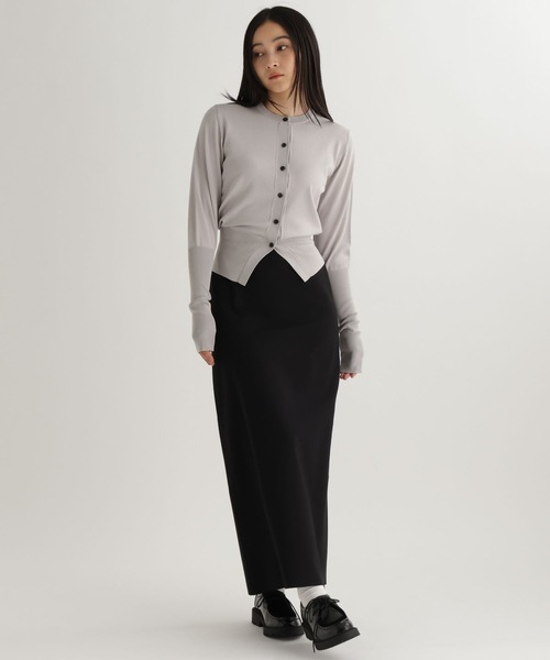 studio CLIP（スタディオクリップ）の「【daily CLIP】ルーズスリーブクルーカーディガン（カーディガン/ボレロ・レディース・グレー/ライトグリーン/ホワイト・FREE）」の8枚目の写真