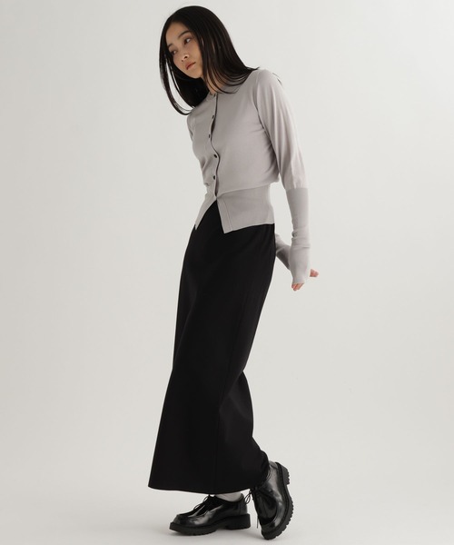 studio CLIP（スタディオクリップ）の「【daily CLIP】ルーズスリーブクルーカーディガン（カーディガン/ボレロ・レディース・グレー/ライトグリーン/ホワイト・FREE）」の9枚目の写真