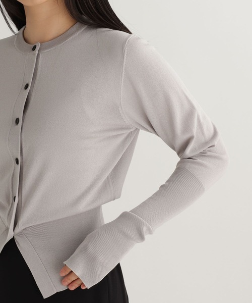 studio CLIP（スタディオクリップ）の「【daily CLIP】ルーズスリーブクルーカーディガン（カーディガン/ボレロ・レディース・グレー/ライトグリーン/ホワイト・FREE）」の21枚目の写真