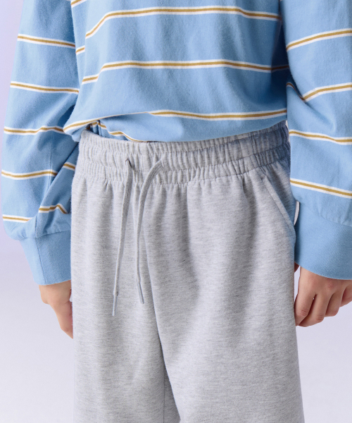 MUSINSA STANDARD KIDS（ムシンサスタンダードキッズ）の「[クールスタンダード] バリアブルラウンジスウェットパンツ [ミディアムグレー]（スウェットパンツ・レディース・その他・100/110/120/130/140/150/160）」の4枚目の写真