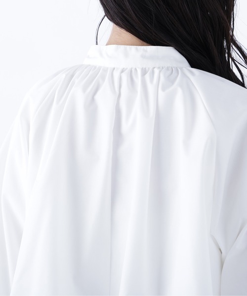 N.(N. Natural Beauty Basic)(エヌエヌナチュラルビューティーベーシック)の「バルーンシャツ(シャツ/ブラウス・レディース・ブラック/オフホワイト/ピンク・フリ-)」の19枚目の写真