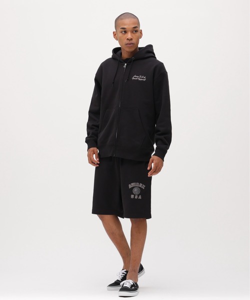AVIREX（アヴィレックス）の「《直営店限定》VARSITY FLAG SWEAT SHORTS / バーシティーフラッグ スウェット ショーツ / AVIREX / アヴィレックス（スウェットパンツ・メンズ・ブラック/オフホワイト・XX-LARGE/X-LARGE/LARGE/MEDIUM）」の10枚目の写真