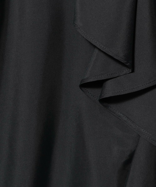 ESTNATION(エストネーション)の「ESTNATION / フリルカラーブラウス(シャツ/ブラウス・レディース・ネイビー/オフホワイト・36/38)」の7枚目の写真