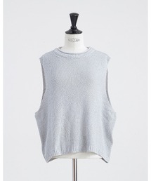 salle de bal（サルデバル）の「【 HEAVENLY / ヘブンリー 】Linen Mix Knit Vest  2612184　DLI（ベスト）」