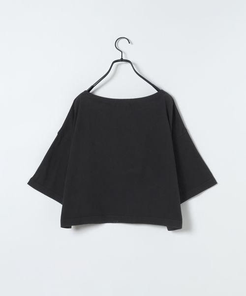 JEANASIS（ジーナシス）の「【選べる着丈】brightフォトコラージュボートネックプリントTEE/668750（Tシャツ/カットソー・レディース・ブラック/ホワイト/チャコールグレー・SMALL/LARGE）」の22枚目の写真