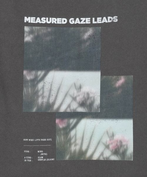 JEANASIS（ジーナシス）の「【選べる着丈】brightフォトコラージュボートネックプリントTEE/668750（Tシャツ/カットソー・レディース・ブラック/ホワイト/チャコールグレー・SMALL/LARGE）」の20枚目の写真