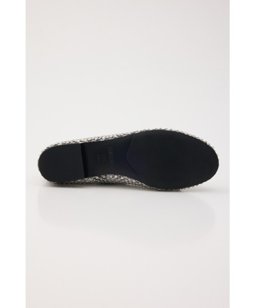 STACCATO(スタッカート)の「クリスタルメッシュリボンフラット(バレエシューズ・レディース・サーモンピンク/ブラック・22.5cm/24.0cm/23.5cm/23.0cm/24.5cm)」の11枚目の写真
