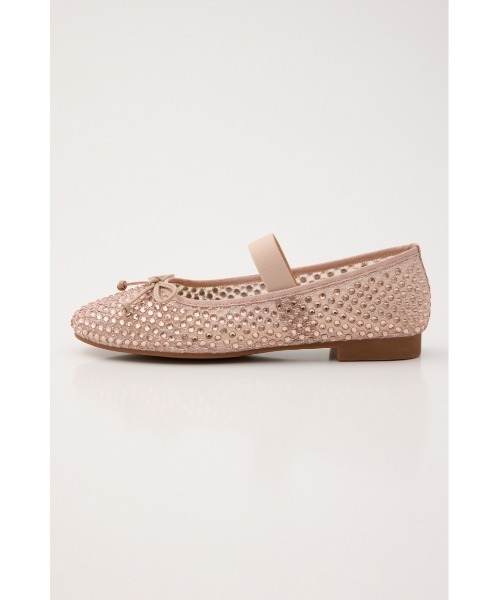 STACCATO(スタッカート)の「クリスタルメッシュリボンフラット(バレエシューズ・レディース・サーモンピンク/ブラック・22.5cm/24.0cm/23.5cm/23.0cm/24.5cm)」の12枚目の写真