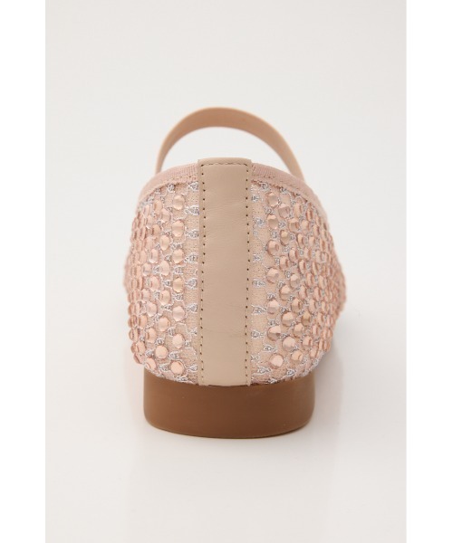 STACCATO(スタッカート)の「クリスタルメッシュリボンフラット(バレエシューズ・レディース・サーモンピンク/ブラック・22.5cm/24.0cm/23.5cm/23.0cm/24.5cm)」の15枚目の写真