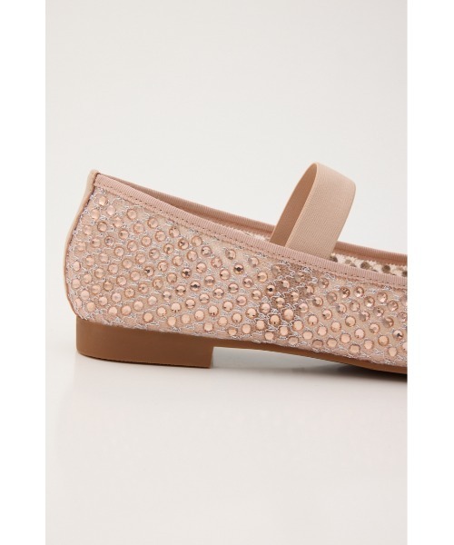 STACCATO(スタッカート)の「クリスタルメッシュリボンフラット(バレエシューズ・レディース・サーモンピンク/ブラック・22.5cm/24.0cm/23.5cm/23.0cm/24.5cm)」の16枚目の写真