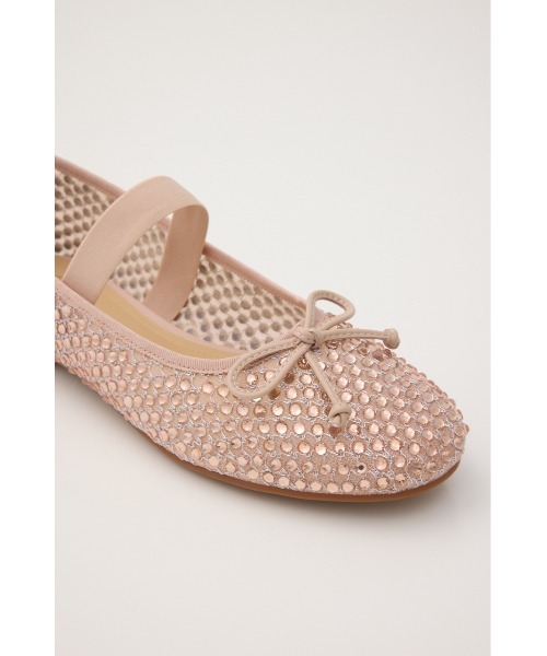 STACCATO(スタッカート)の「クリスタルメッシュリボンフラット(バレエシューズ・レディース・サーモンピンク/ブラック・22.5cm/24.0cm/23.5cm/23.0cm/24.5cm)」の17枚目の写真