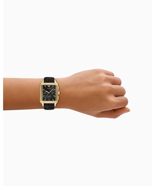 EMPORIO ARMANI(エンポリオアルマーニ)の「【エンポリオ アルマーニ】クオーツ クロノグラフウォッチ(アナログ腕時計・メンズ・その他1・FREE)」の3枚目の写真