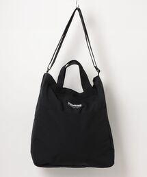 TOTE SHOULDER BAG L/THRASHER スラッシャー トートショルダーバッグ  GONZ刺繍 大容量 A4対応 斜め掛け 通学 旅行 ジム ショッピング ストリート