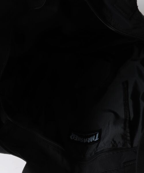 THRASHER(スラッシャー)の「TOTE SHOULDER BAG L/THRASHER スラッシャー トートショルダーバッグ GONZ刺繍 大容量 A4対応 斜め掛け 通学 旅行 ジム ショッピング ストリート(トートバッグ・メンズ・ブラック×ホワイト/ブラック系その他・FREE)」の5枚目の写真