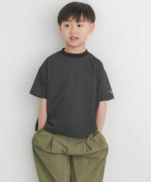 URBAN RESEARCH DOORS（アーバンリサーチドアーズ）の「『吸水速乾/接触冷感/イージーケア』『150サイズあり』クイックドライショートスリーブTシャツ(KIDS)（Tシャツ/カットソー・キッズ・ホワイト系その他/ブラック系その他/グリーン系その他・135/120/105/150）」の2枚目の写真