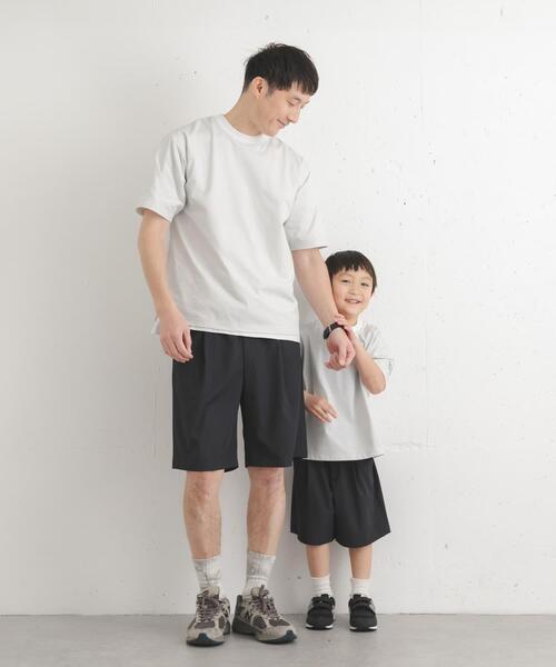 URBAN RESEARCH DOORS（アーバンリサーチドアーズ）の「『吸水速乾/接触冷感/イージーケア』『150サイズあり』クイックドライショートスリーブTシャツ(KIDS)（Tシャツ/カットソー・キッズ・ホワイト系その他/ブラック系その他/グリーン系その他・135/120/105/150）」の7枚目の写真