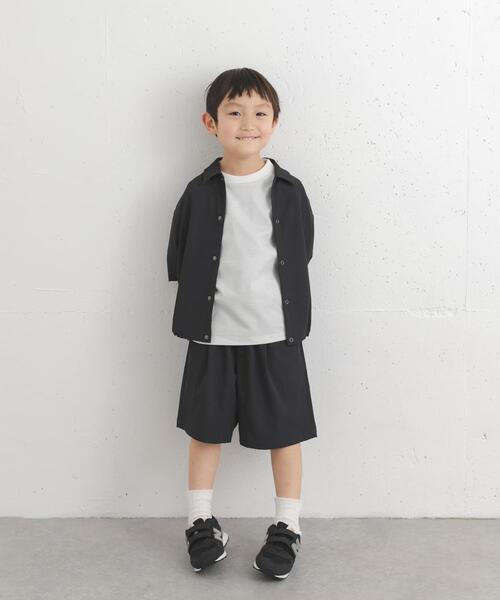 URBAN RESEARCH DOORS（アーバンリサーチドアーズ）の「『吸水速乾/接触冷感/イージーケア』『150サイズあり』クイックドライショートスリーブTシャツ(KIDS)（Tシャツ/カットソー・キッズ・ホワイト系その他/ブラック系その他/グリーン系その他・135/120/105/150）」の4枚目の写真